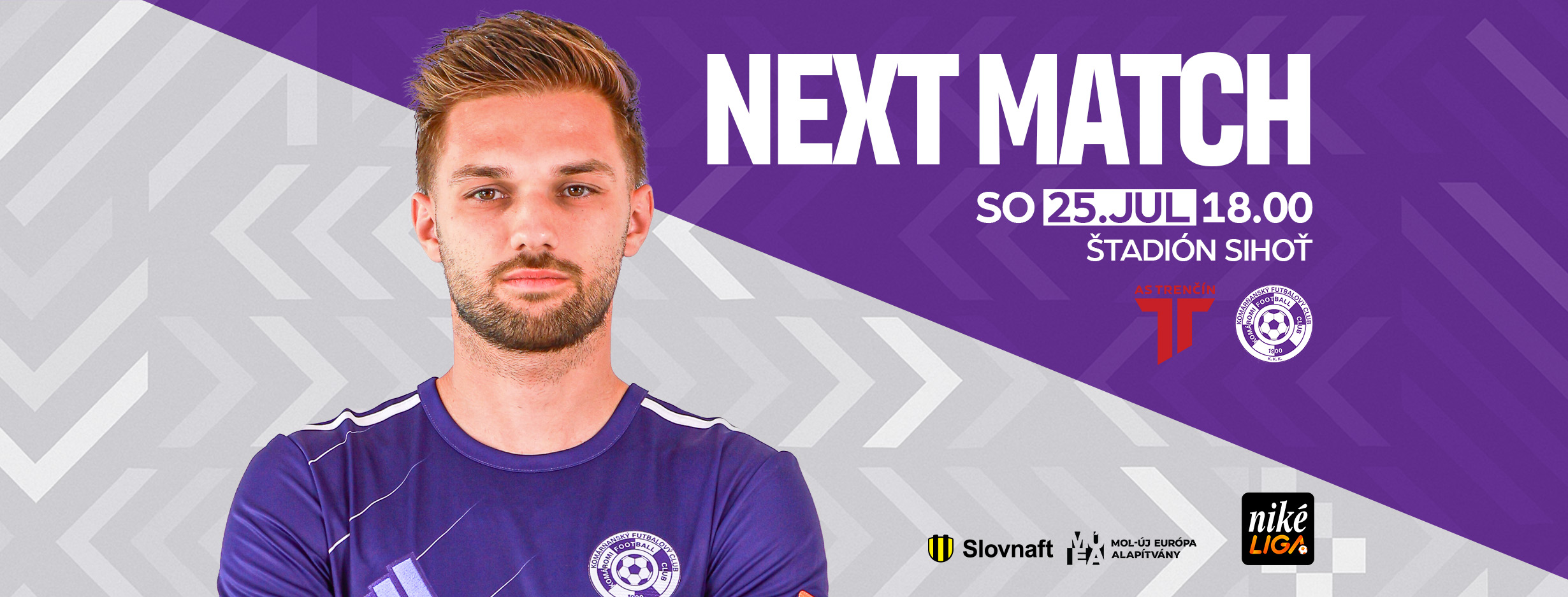 Next Match – AS Trenčín vs KFC Komárno